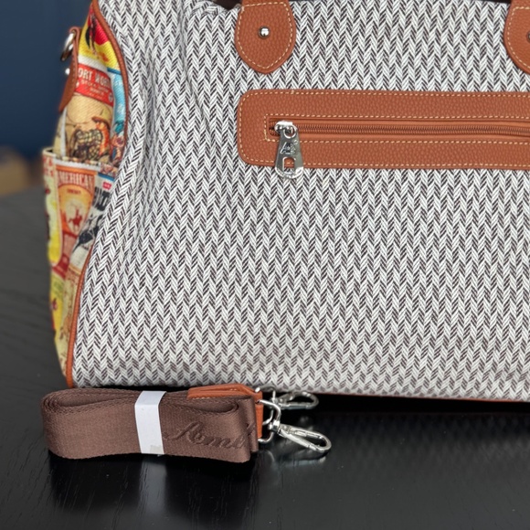 American Bling by Montana West Weekender Bag NWT - Picture 5 of 7
